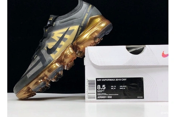 VAPORMAX BLACK GOLD AIR 2019 AR6631-002 METALLIC 1227